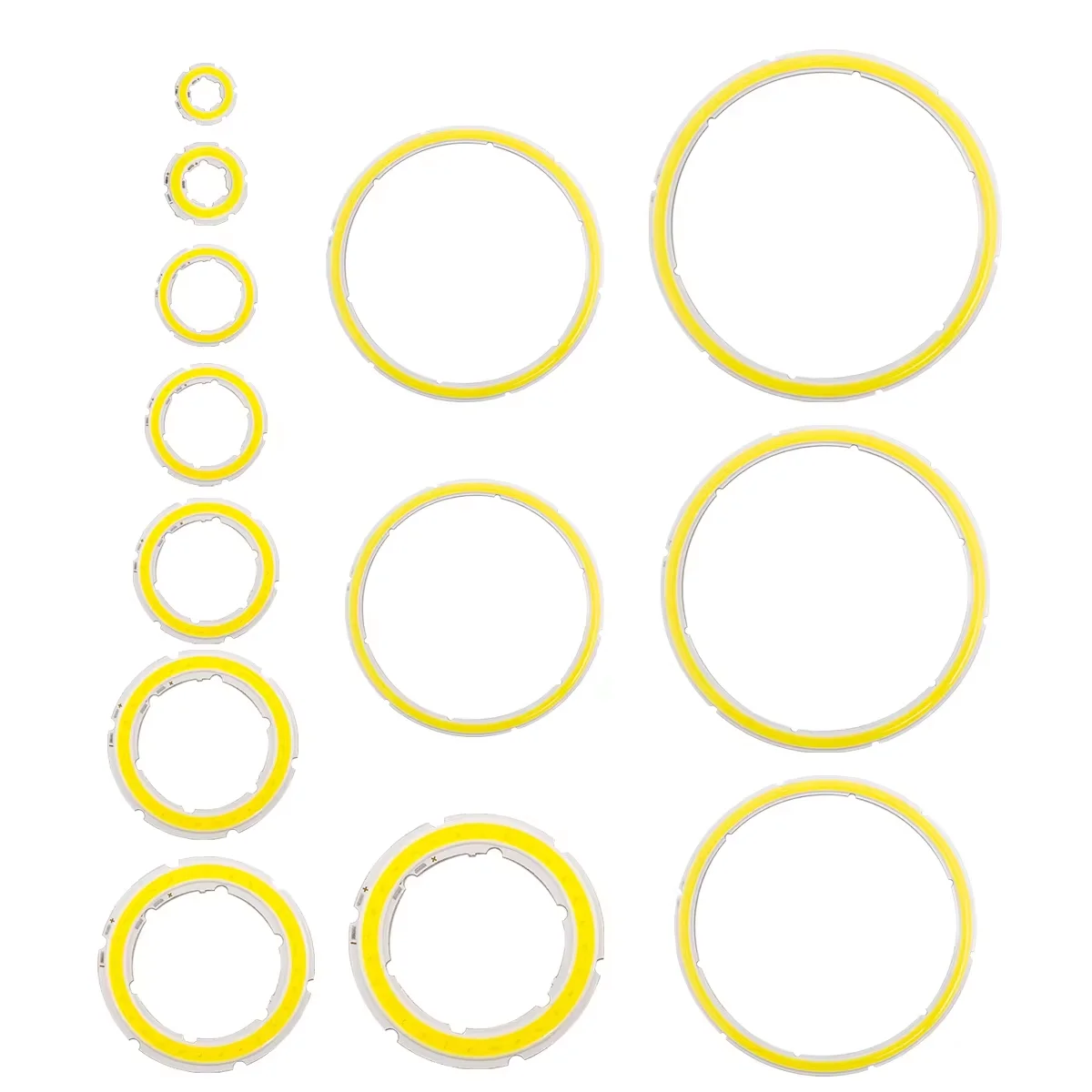 

1Pcs DC12V COB LED Halo Ring Light Chips High Brightness Cold White / Blue / Ice Blue LED Chips DIY Design Atmosphere Light