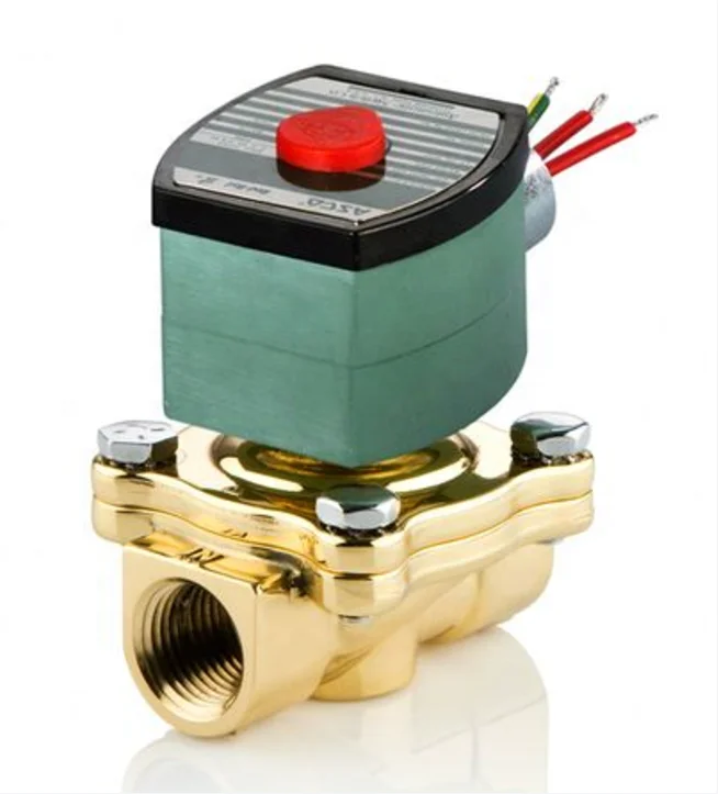 new ASCO high-flow general service solenoid valves 8210G015 for liquid, corrosive, and air/inert g as service,220VAC