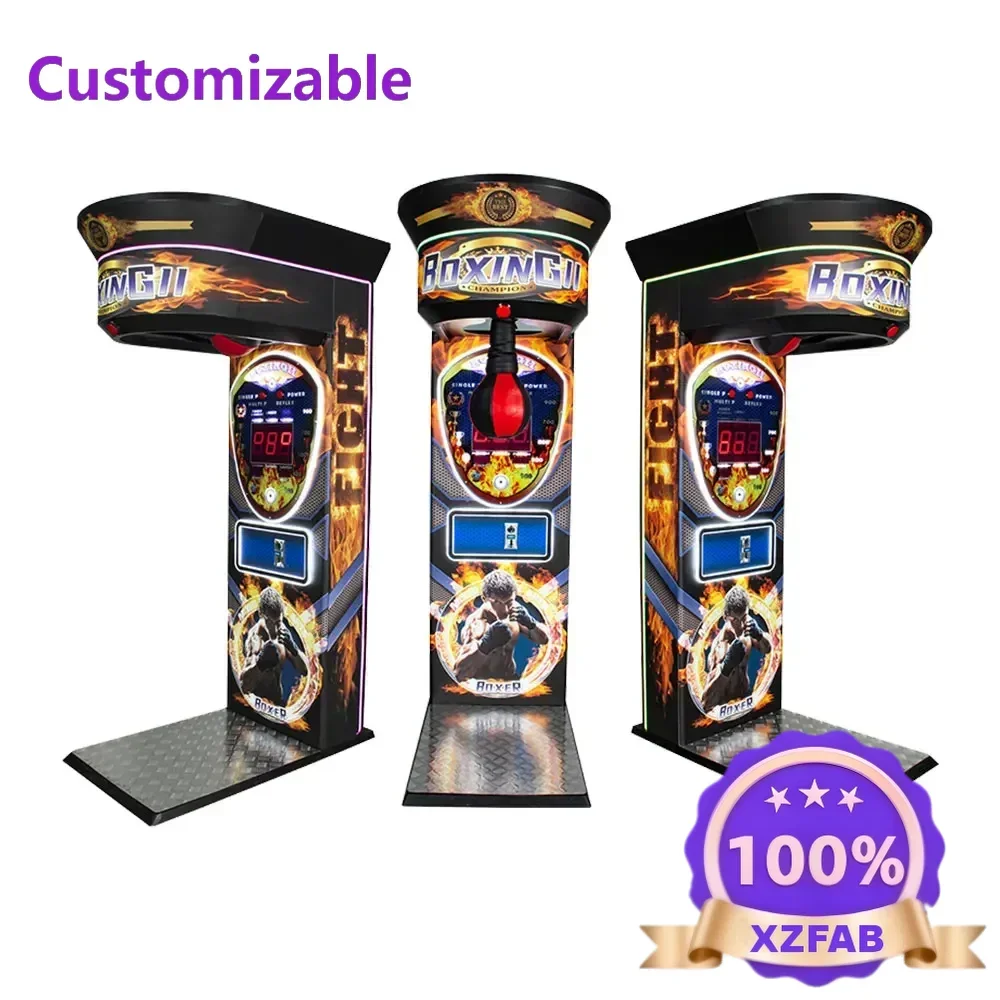 Factory Direct 2026 Punch Boxing Machine Factory Coin Game Arcade Electronic Dynamic Boxing Arcgade Machine Hot sales
