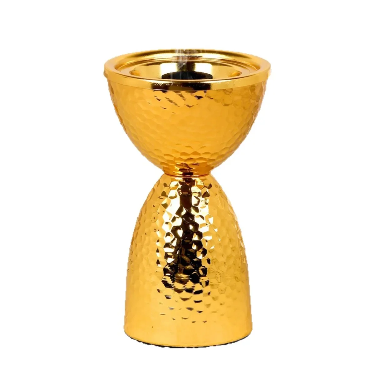 Simple metal incense burner for Middle Eastern festivals