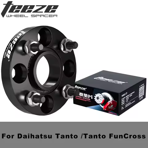 Teeze 4x100 Center Hole 54.1mm Wheel Forged Spacers Adapter for Daihatsu Tanto /Tanto FunCross Flange Gasket M12x1.5 1piece