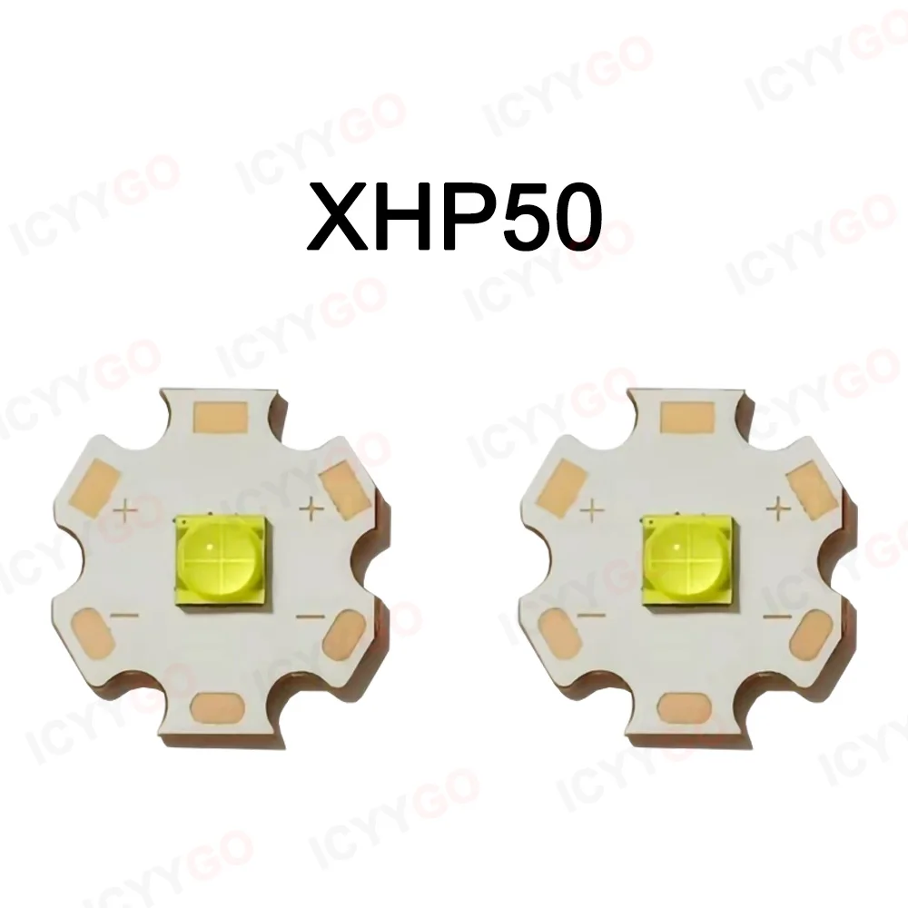 Imagem -04 - Led de Alta Potência 5050 7070 Diodo de Contas 3v 6v 12v com Cabo Adequado para Peças de Lanterna Acessórios de Farol de Carro de Bicicleta 20w 40