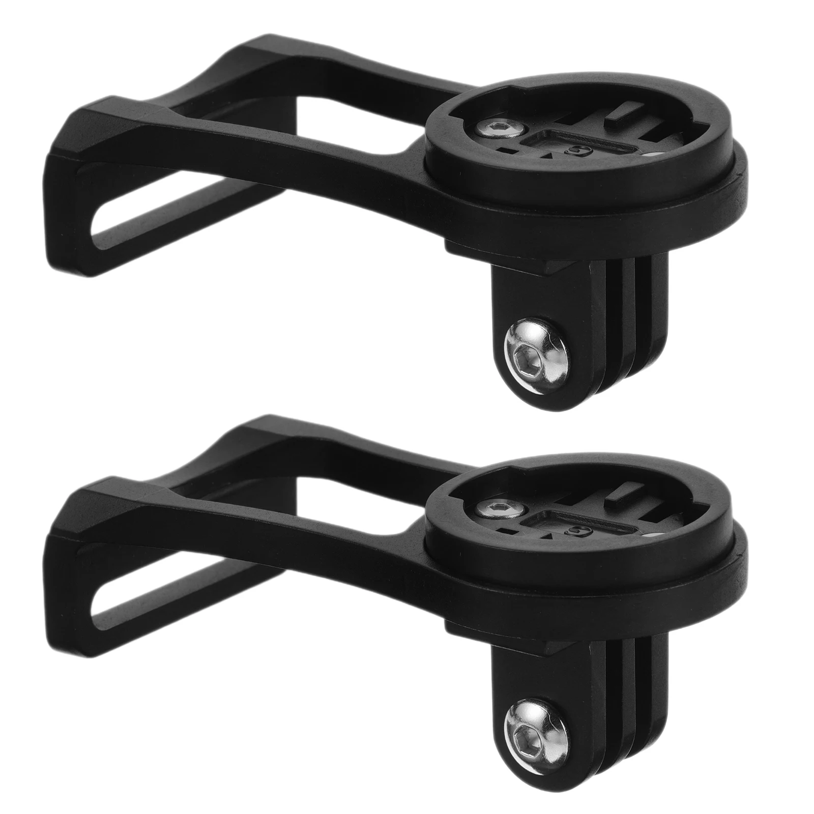 

2 Sets Bike Extension Stand Aluminum Alloy Camera Handlebar Mount Multi-use Stable Support Ideal Cycling Scenarios Road Vehicles