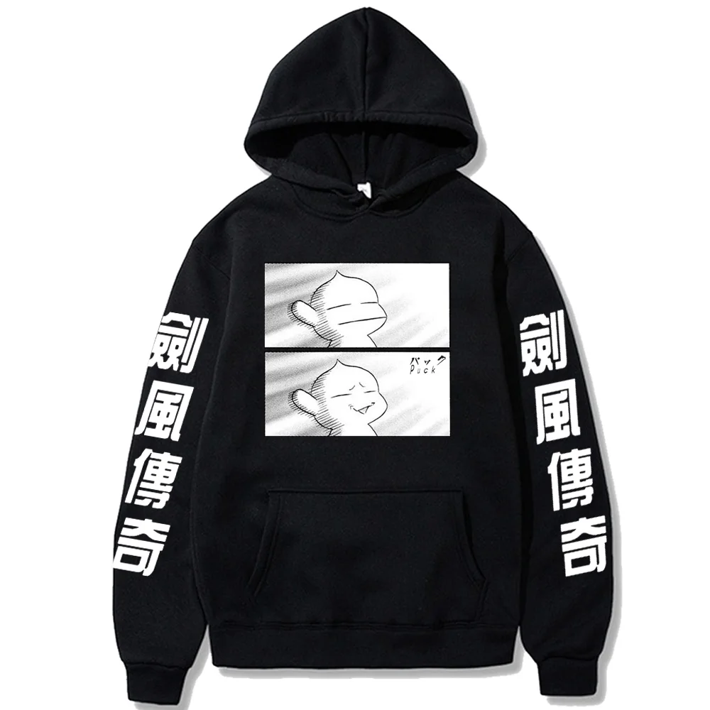 Harajuku Japan Anime Berserk Hoodies Kawaii Cartoon Puck Clothes Men Women Fashion Loog Sleeve Street Style Hoodie Sweatshirt