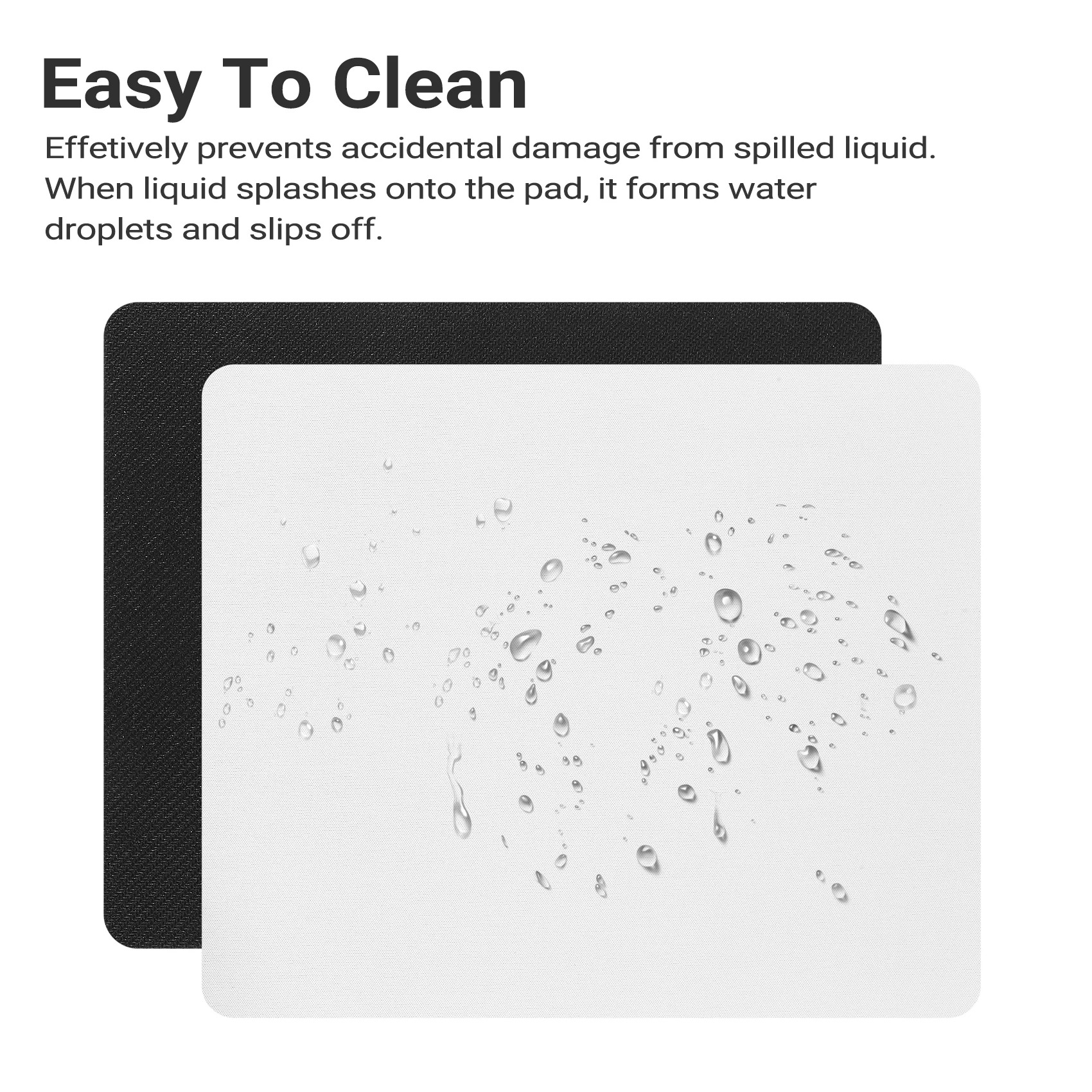 OUVU-10Pcs Mouse Pad em branco para transferência de sublimação, prensa térmica, artesanato de impressão