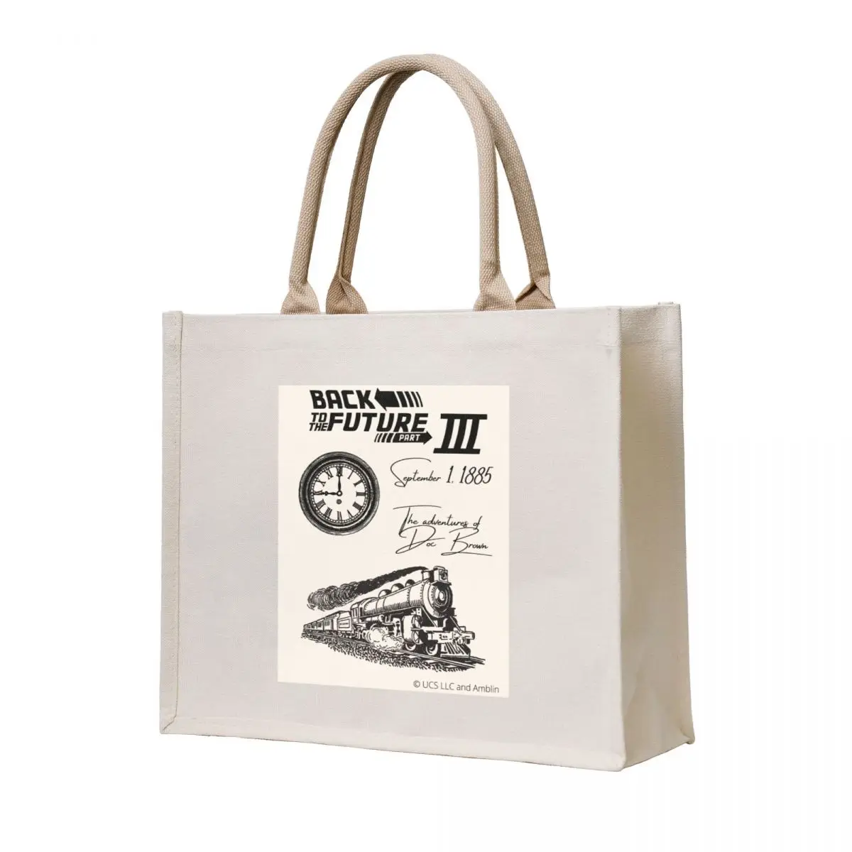 

Back to the Future (Part III) Tote Bag bag luxury women Gift bag shopping