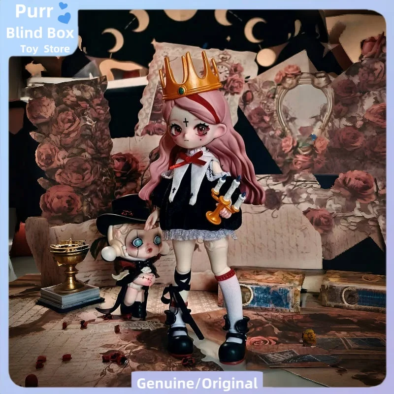 

authentic Nyssa 1/12 Bjd model Eerie Nightmare Series Blind Box Gothic Anime Movable Joints Pvc figure Garage Kit popular Gift