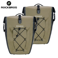 ROCKBROS  Waterproof 25L Bike Rack Bag Twin Pack CombinationMountain Road Bicycle Tail Seat Long Travel Double Side Bike Bag
