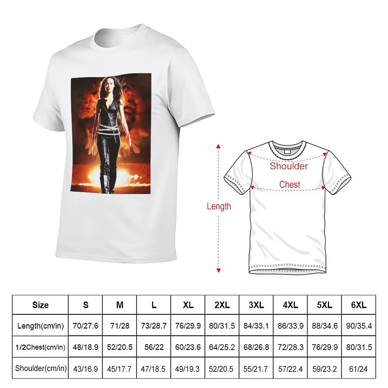 Summer Glau - BADASS WOMEN T-Shirt cute tops tees korean fashion Short sleeve tee men