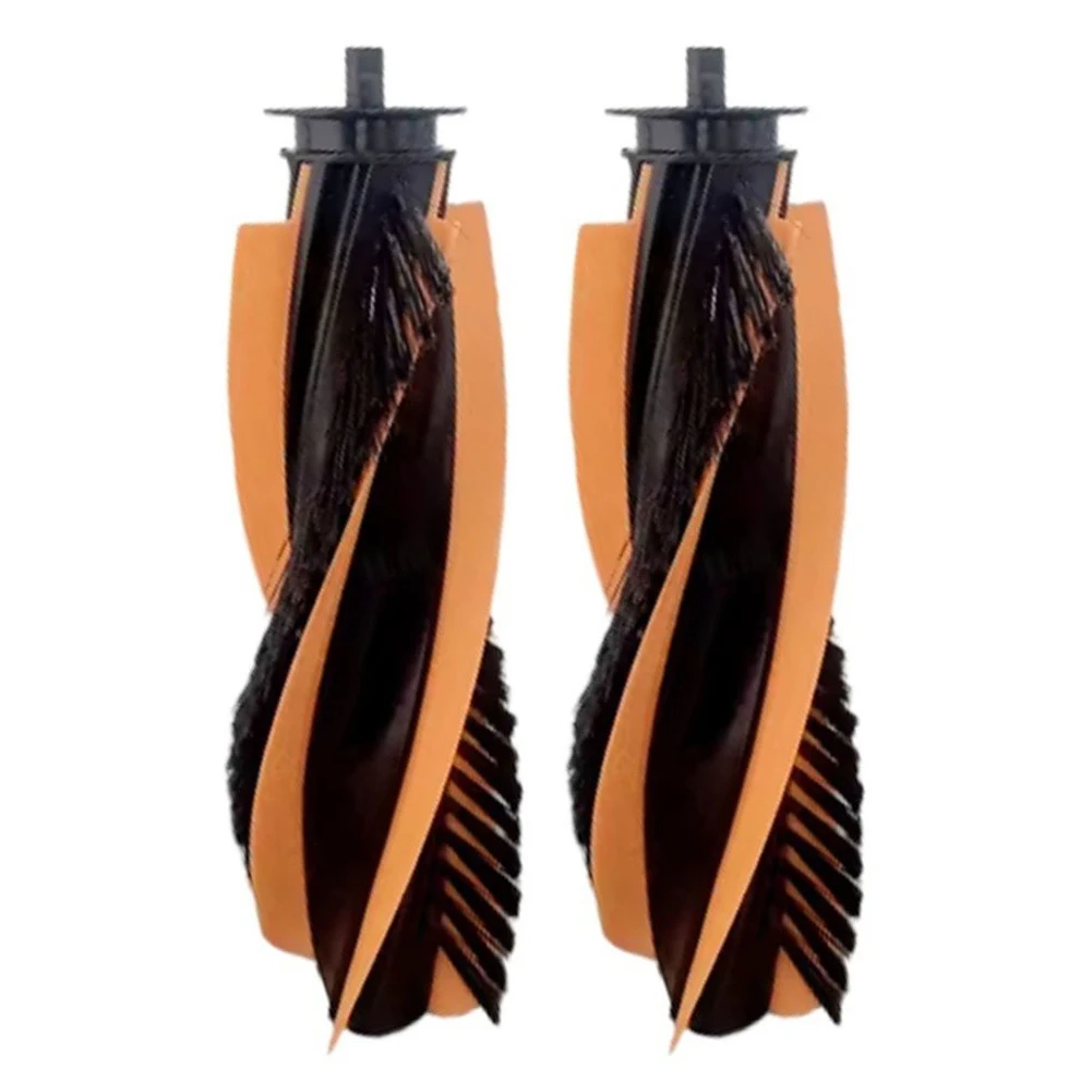 Dust and Hair Pickup Main Brush for MIDEA Pro Robot Vacuum Cleaner with Optimized Shape and Dense Bristle Design