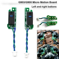 Piezas de repuesto para placa pequeña de microinterruptor sin soldadura para botones izquierdo y derecho de Logitech G900/g903/g903 Hero Mouse