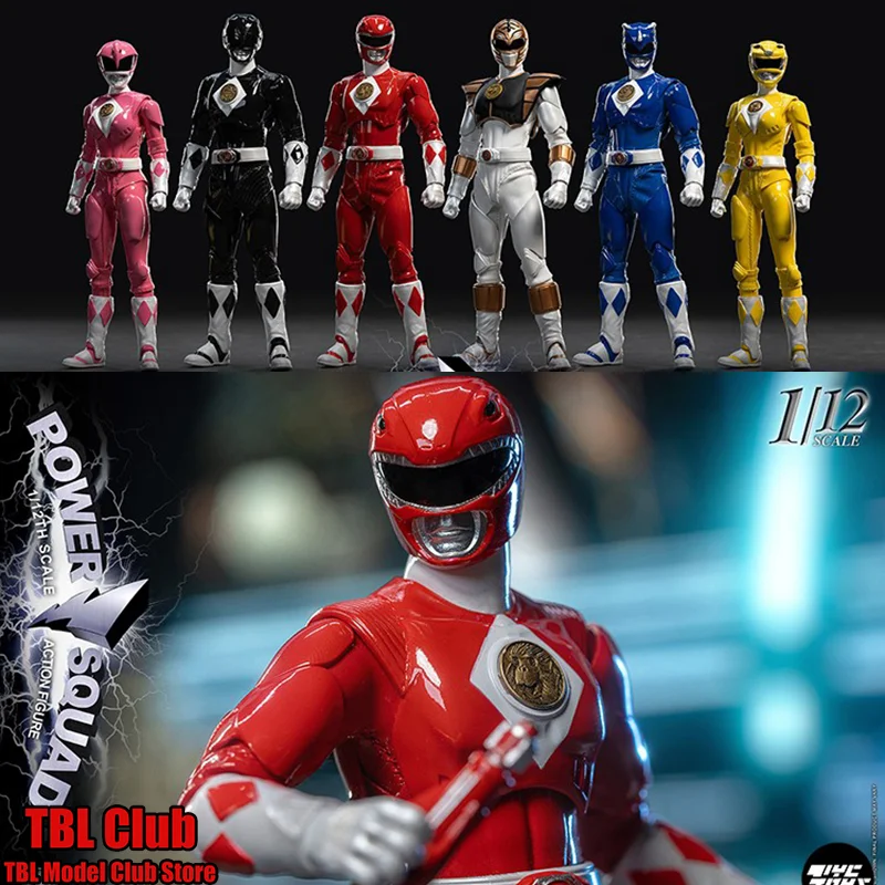 

Масштаб 1/12, суперделюкс, набор из 6 человек, энергетический супергерой, трансформационная команда, 6-дюймовый полный набор, фигурка солдата, в наличии TB020