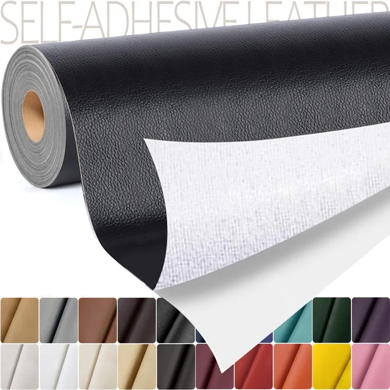 Fita de reparo de couro autoadesiva grossa para sofá assentos de carro bolsas jaquetas sapatos remendo de primeiros socorros remendos de couro pu