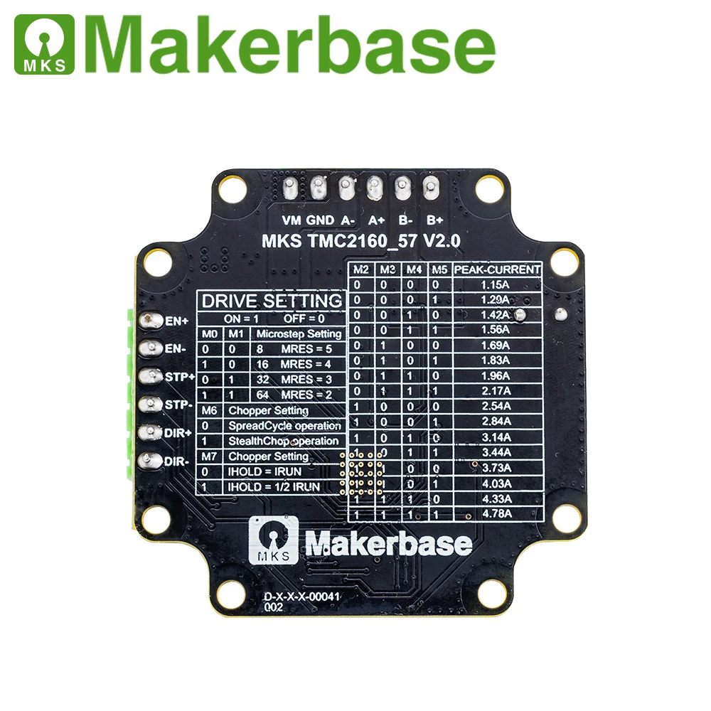 nema 23 scheda driver motore passo-passo TMC2160 controller passo-passo Nema23 drive PCBA 4.3A per stampante 3d macchina CNC