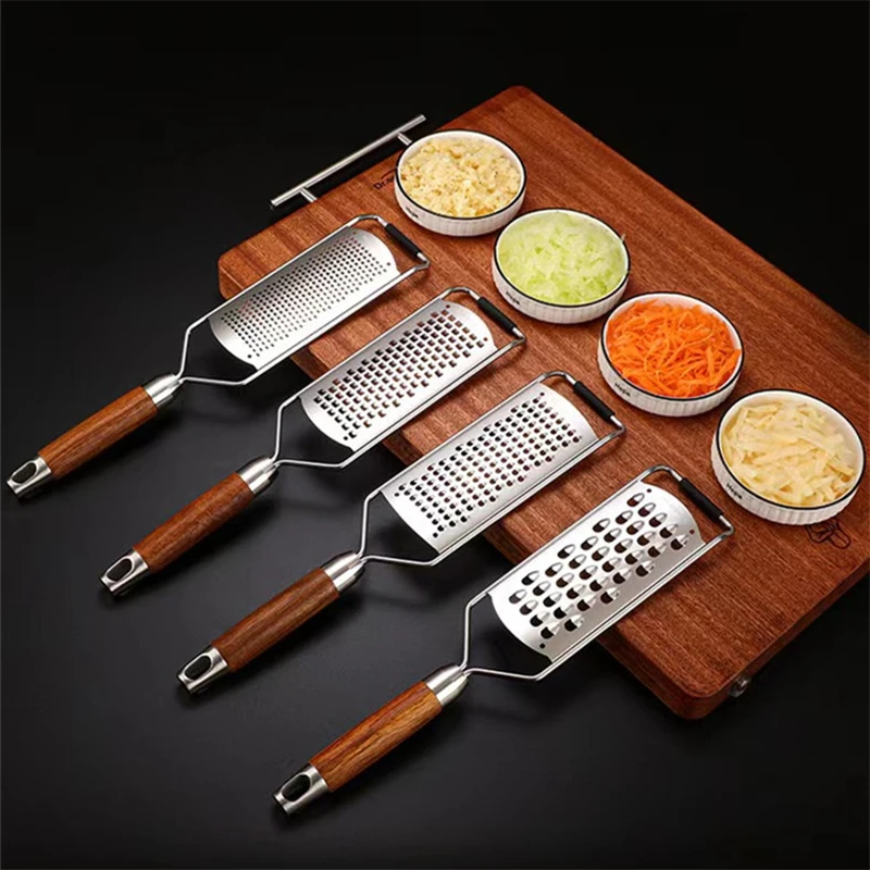 

304 Stainless Steel Vegetable Slicer Garlic Potatoes Radish Cucumber Grater Kitchen Gadgets and Accessories Press Cooking Gadget