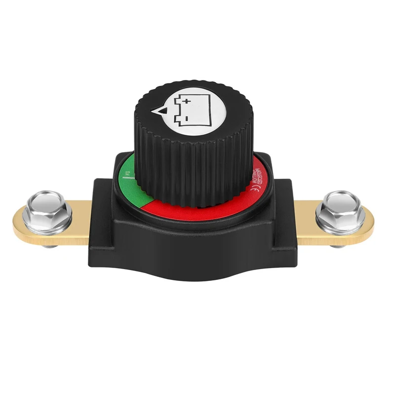 Battery Disconnect Switch,Side Post Battery Disconnect Switch On/Off 275A 12V-48V Battery Power Cut Off Switch For Car Vehicle