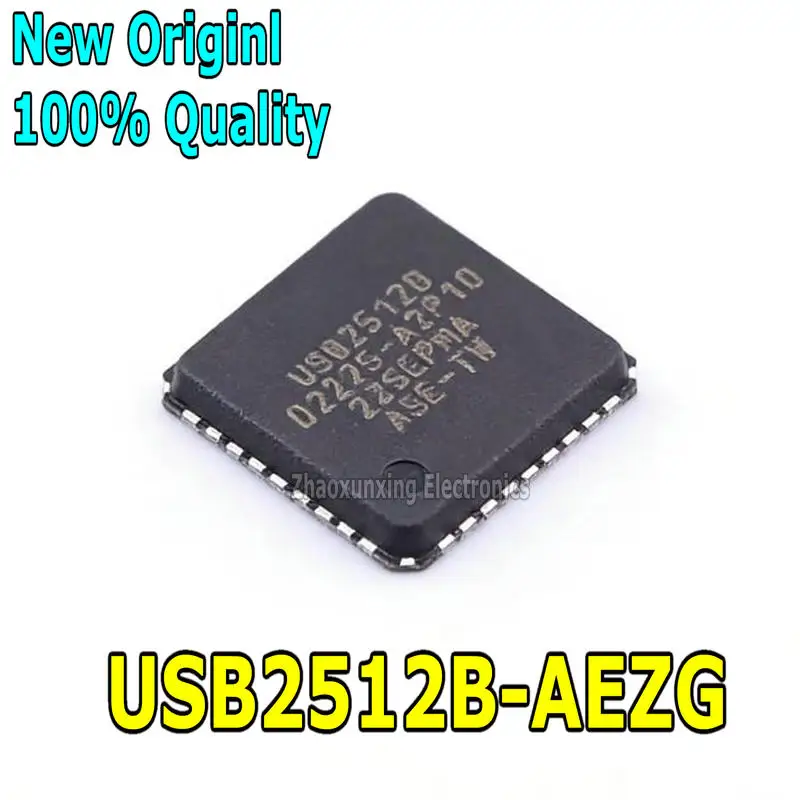 1PCS  New    USB2512B-AEZG   USB2512B   QFN-36   Chipset