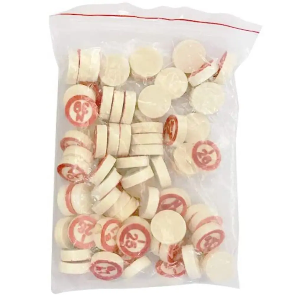 Numeri unici Carte da gioco Bingo Carta riutilizzabile Bingo Giocattolo di scacchi Divertenti interessanti giocattoli Bingo Set Regali per bambini