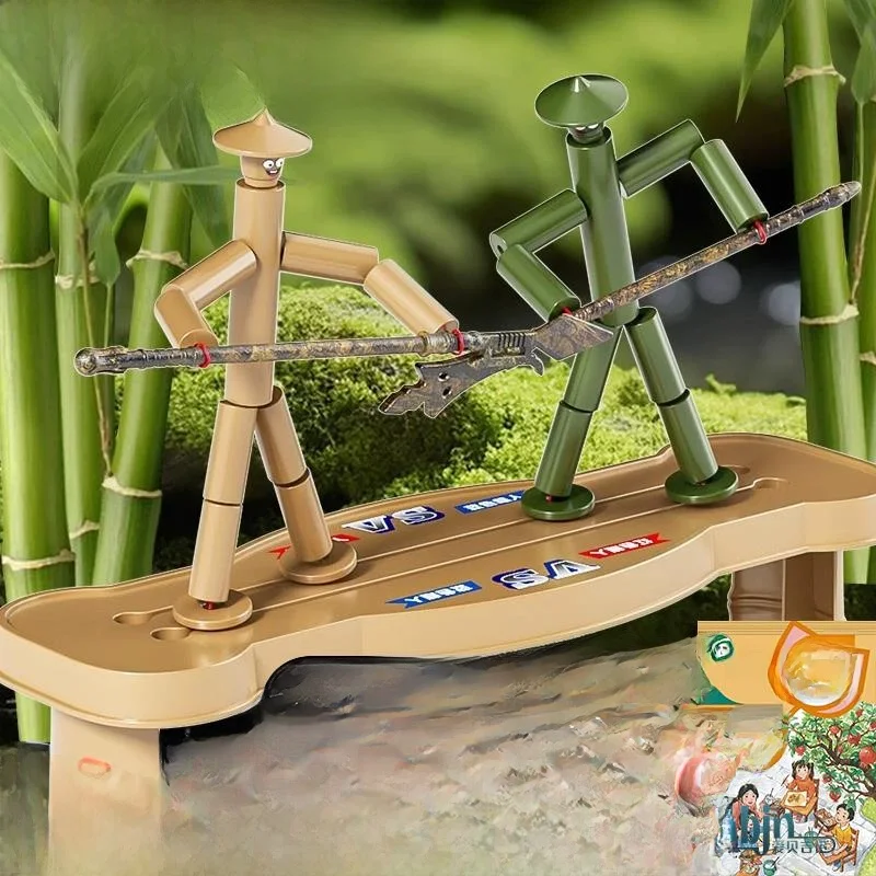 

Игровая платформа для битв с бамбуковыми соединенными игрушками для школьников 6 класса, двойной настольный игровой стол для мальчиков