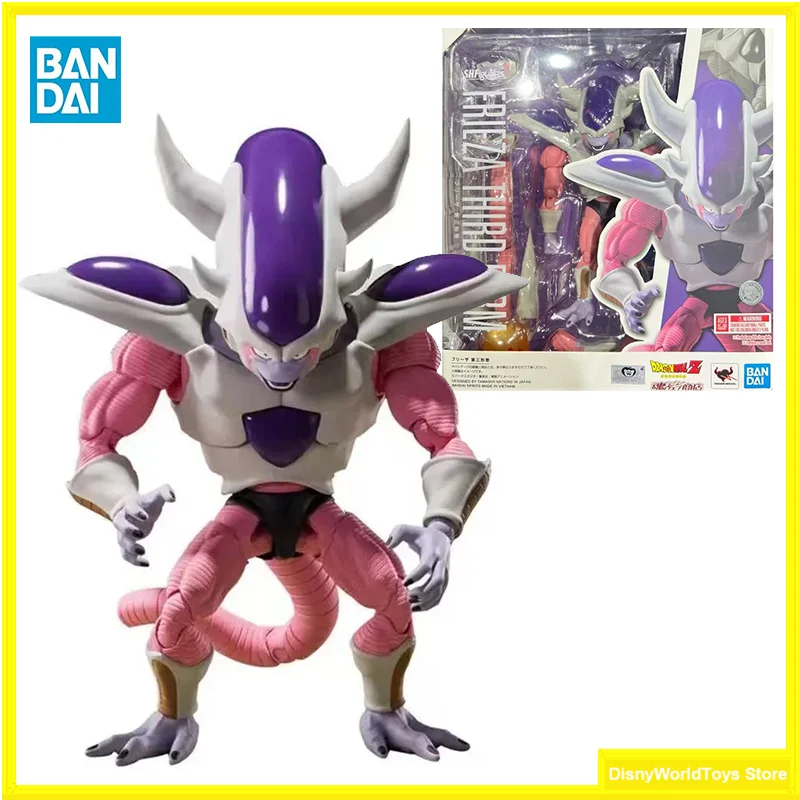 

100% Original Bandai S.H.Figuarts SHF Dragon Ball Z Frieza Third Form In Stock Anime Action Collection Figures Model Toys