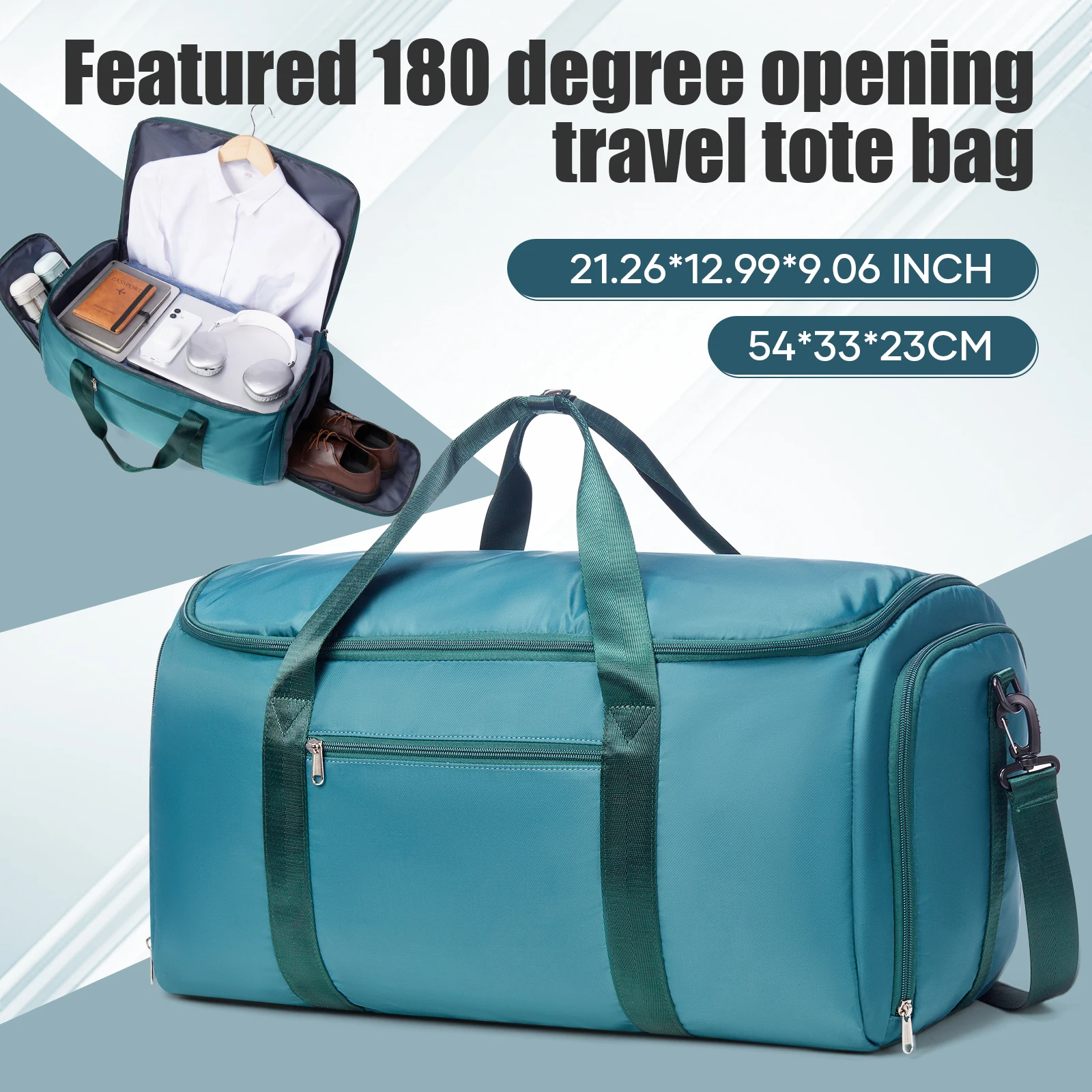 

Men's Bag, Suit Garment Bag Large Capacity Suit Holders Travel Bag Convertible Bag, Clothing Storage Bag, Handbag Crossbody Bag