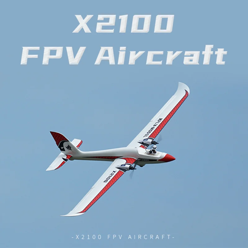 XFly X2100 Twin Glider FPV Aircraft Carrier 5-Channel Brushless Glider Large Wingspan Design Remote-Controlled Aircraft Model