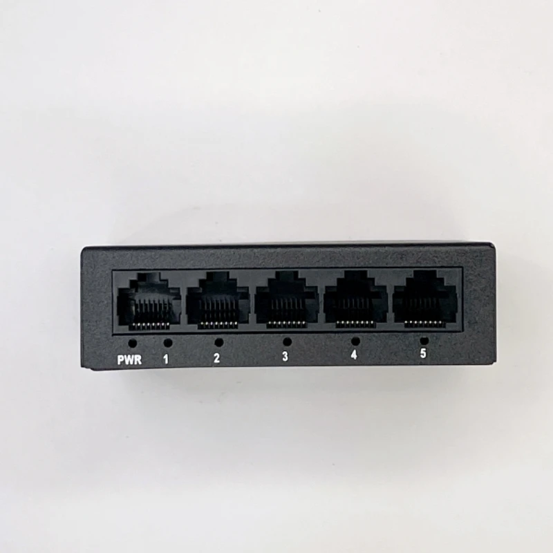 5/8 Port 100mbps Ethernet Switch Mini Network Switch Fast Switch High Performance Smart Switcher RJ45 Hub Internet Injector