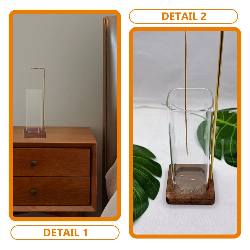 

Incense Stick Burner Anti-Ash Censer Household Decorative Holder for Home Office Bedroom Yoga Meditation Relaxation