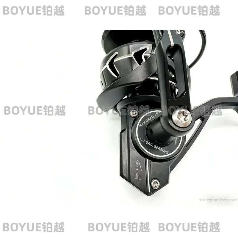 High Speed 5.9:1 Gear Ratio Rotary Fishing Reel Aluminum Alloy Spool Right Hand Use for Stream Lake Angling