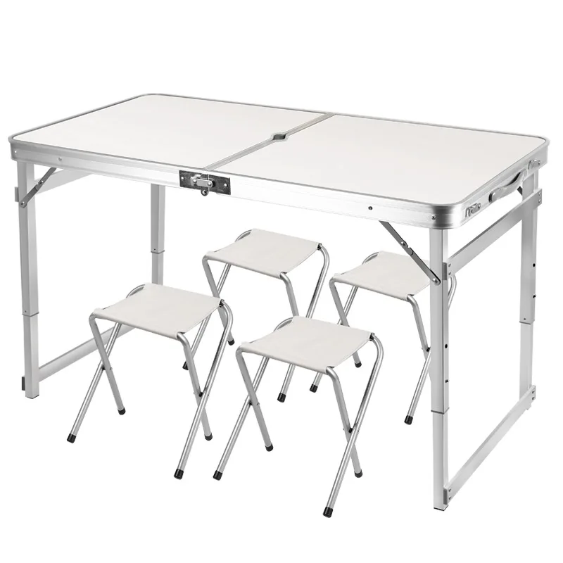 Upgrade Model Foldable Desk Outdoor Camping Table Home Barbecue Folding Tables Multifunctional Portable Computer Desk