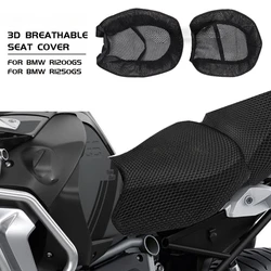 Motorcycle Anti-Slip 3D Mesh Fabric Seat Cover Breathable Waterproof Cushion For BMW R1200GS R 1200 GS LC gs1250 R1250GS ADV