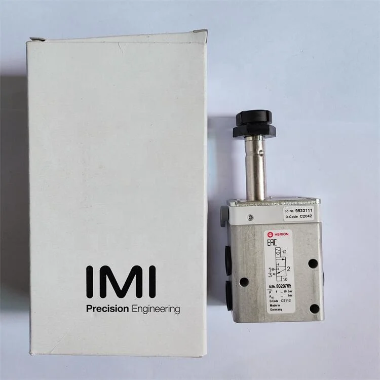 Indirect Solenoid Actuated Spool Valves BUSCHJOST 8020765 For Herions