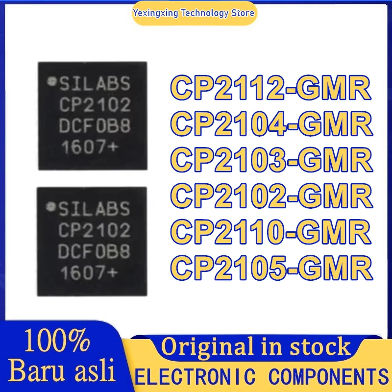 CP2102-GMR CP2103-GMR CP2104-GMR CP2105-GMR CP2110-GMR CP2112-GMR CP2102 CP2103 CP2104 CP2105 CP2110 CP2112 IC Chip QFN in stock