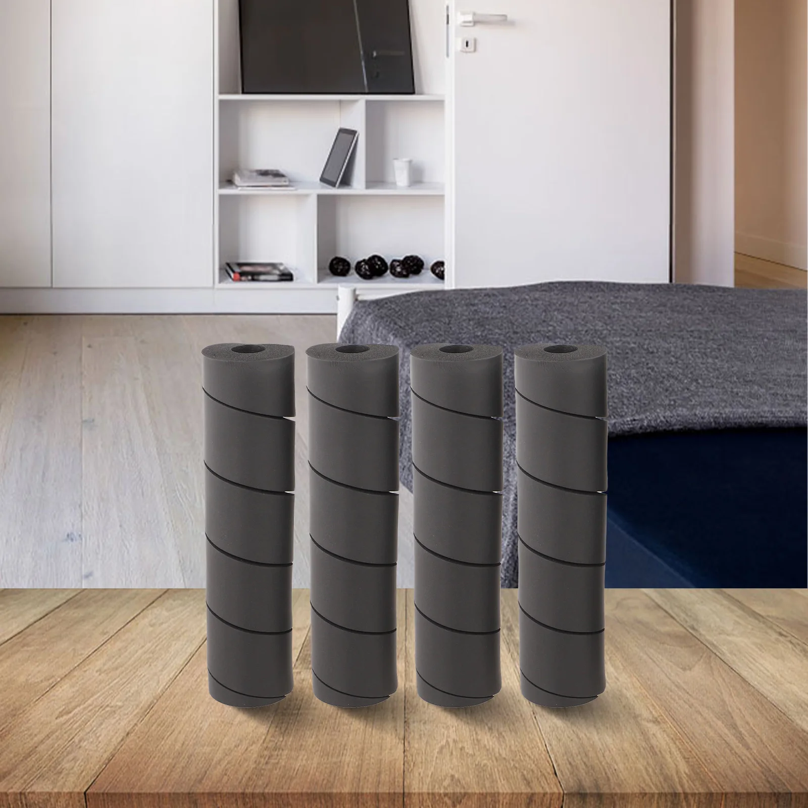Complete Set Of Bed Frame Covers Cover Bed Frame Protectors Soft Cushioning For Toes Adjustable Size Options Complete
