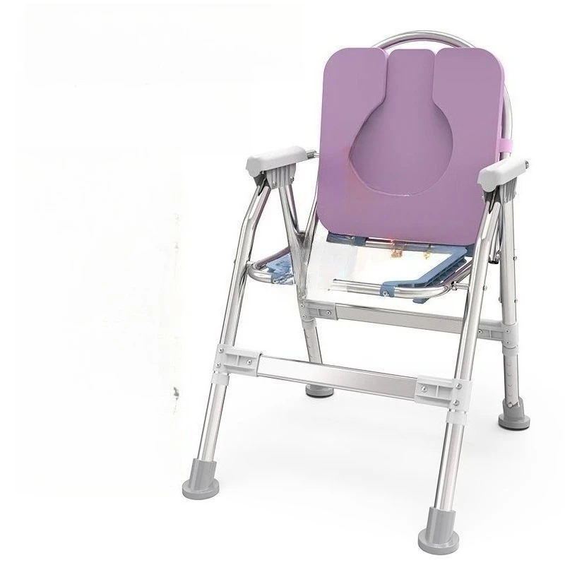 

Pregnant women home toilet chair elderly toilet chair disabled mobile seat folding chair reinforcement