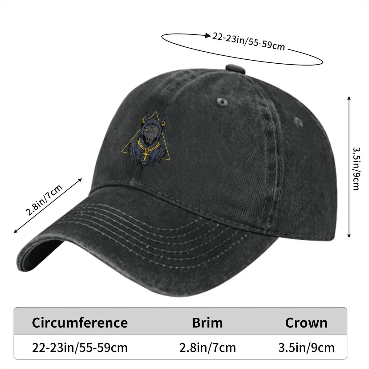 Anubis Classic Baseball Cap Men Hats Women Visor Protection Snapback Egyptian Ancient Egypt Culture Caps