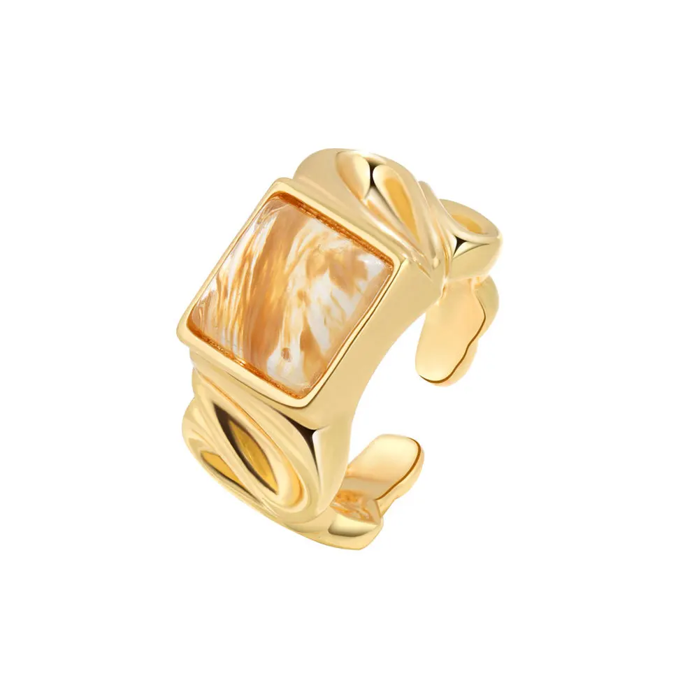 Women's Adjustable Irregular 925 Sterling Silver Finger Ring