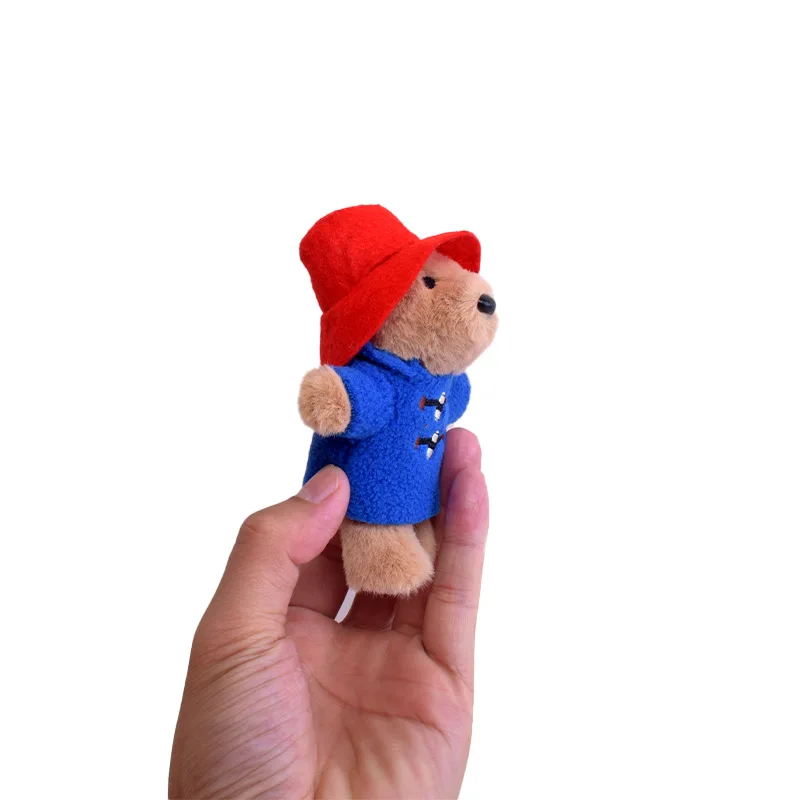 Britain Paddington Bear plush dolls Kawaii Small Bear Stuffed Dolls High Quality Children Christmas Birthday Gifts 10cm