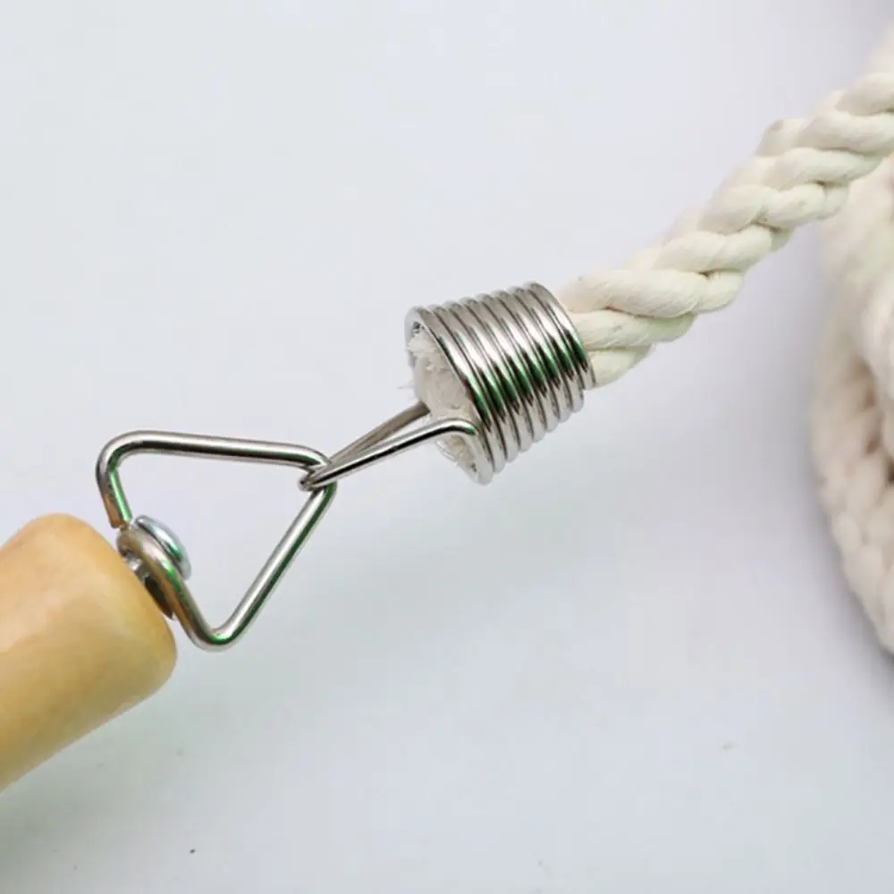 Wood Grip Handle Skipping Rope 3-20M Length Fat Burning Sports Group Skip Rope Fitness Equipment Rope Skipping Adult/Children
