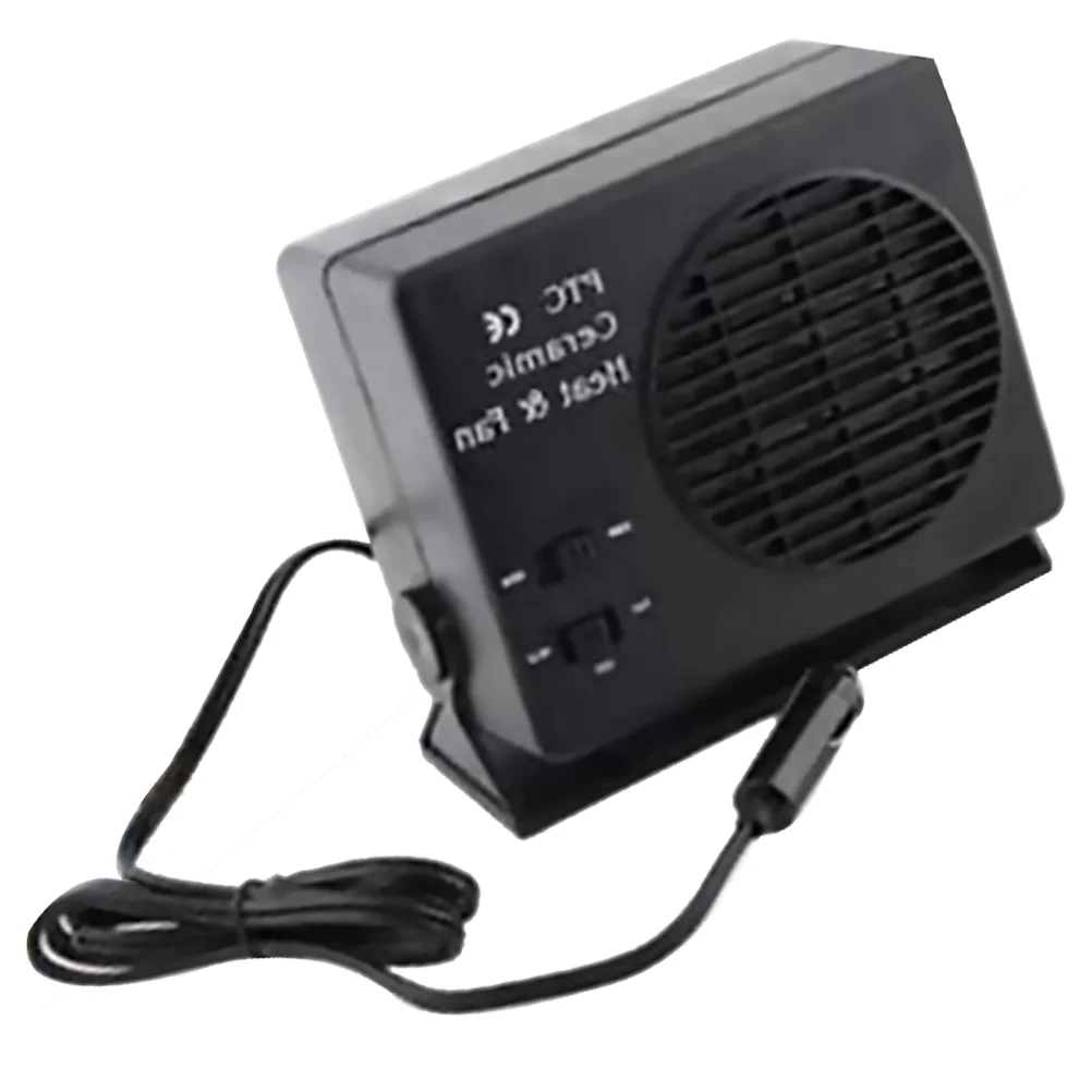 12V Portable Electric Vehicle Car Heater Fan Windscreen Demister Defroster with Cigarette Lighter Plug