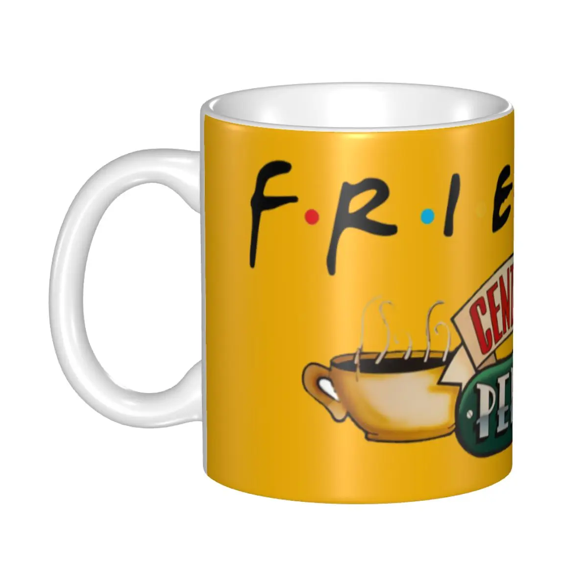 Friends TV Show Funny Quote Mugs Personalized We Were On A Break Coffee Ceramic Mug Cup Creative Present 4