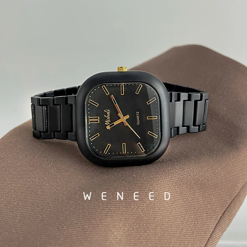 Creative and Fashion Silicone Large Dial Quartz Watch for Women\'s Korean Candy Colored Waterproof SteelWatch Relogios Femino