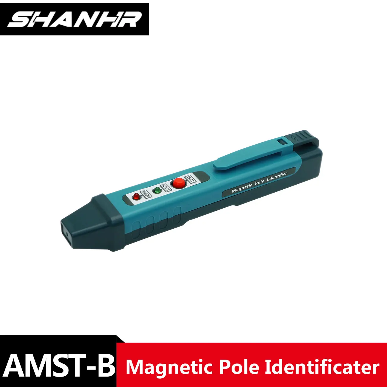 Caneta de Identificação de Polo Magnético de Alta Sensibilidade SHANHR, Detector de Polo Magnético para Determinação de Polaridade