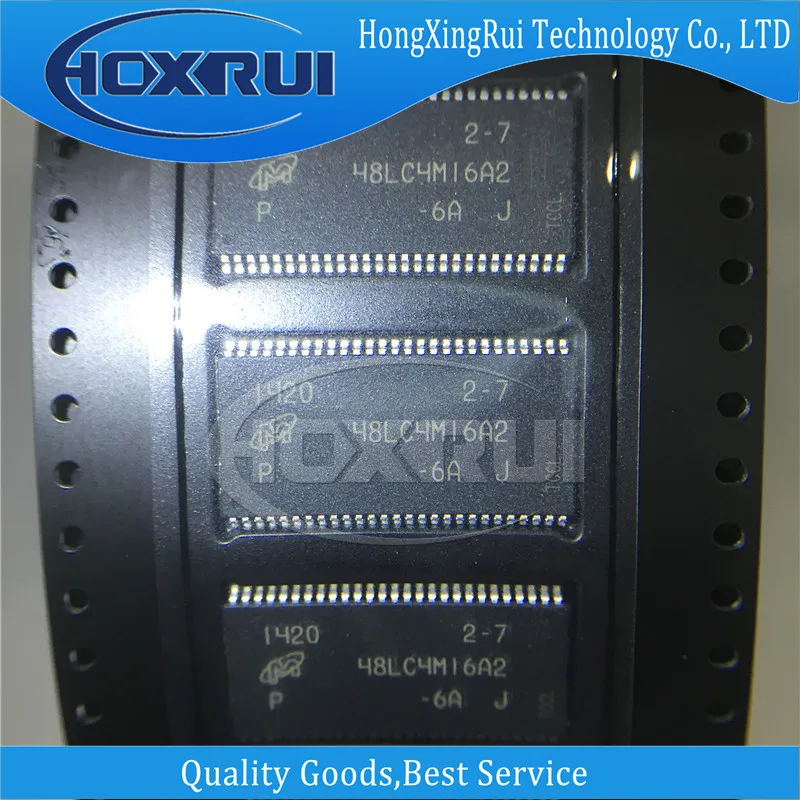 1 piece，MT48LC4M16A2P-6A:J TSOP-54 48LC4M16A2 48LC4M16A2P-6A J 48LC4M16A2P DRAM Chip SDRAM 64Mbit 4Mx16 3.3V