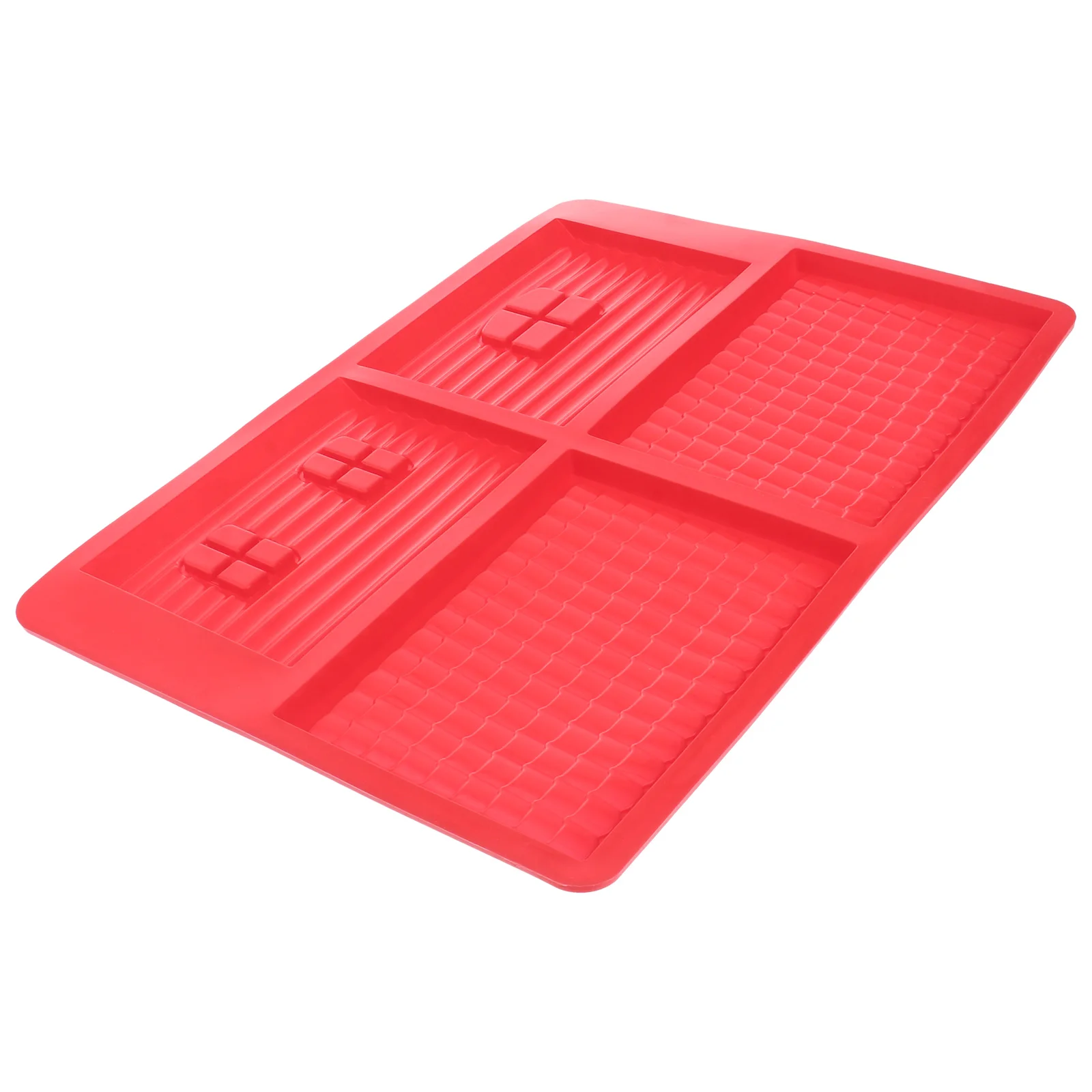

Christmas House Molds for Silicone Mold Chocolate Cake Decor Baking Tool Fondant Gingerbread House Mold Cake Pan