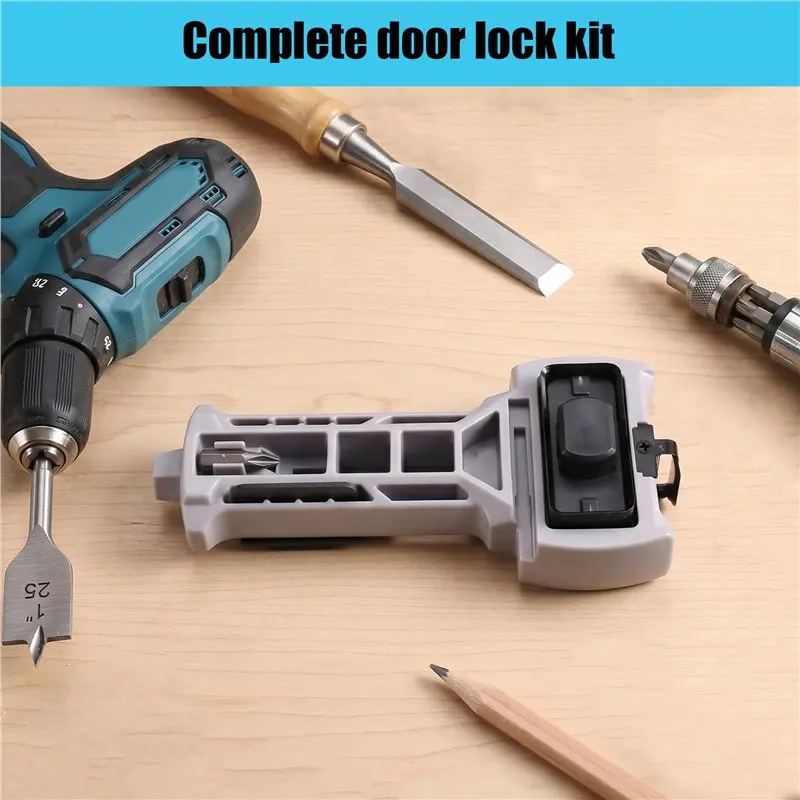 A92Z For Accurate Scoring For Door Latch Kit With Mortise Tool Built-In Chisel For Door Installation