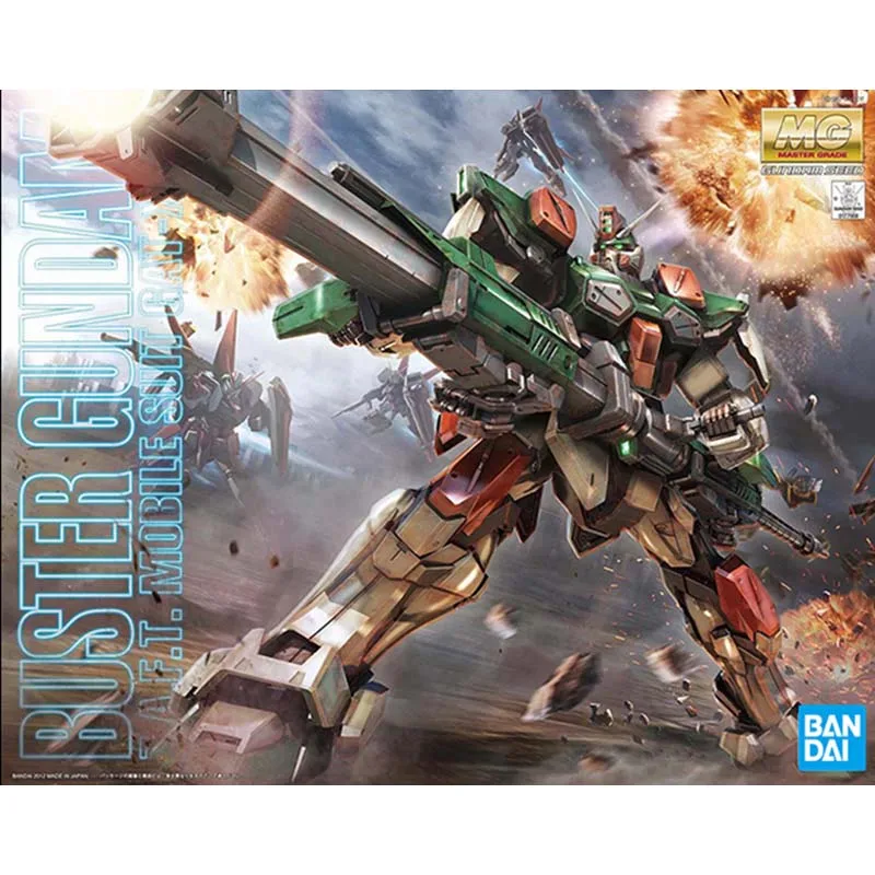 MG Buster Gundam & Duel Gundam セット Bandai Gundam Model Kit MG Seed Aile Strike Aegis Blitz Duel