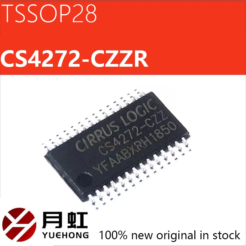 1pcs New CS4272-CZZR CS4272 Package TSSOP-28 Audio codec IC chip