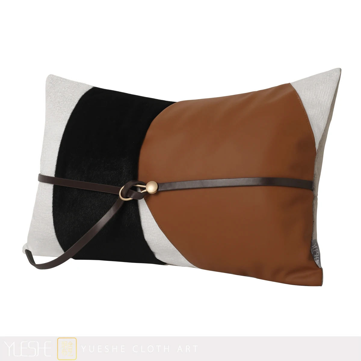 Modern Luxury Model Room Throw Pillow 30 * 50cm Creative Designer's Sofa, Living Room, Square Pillow, Cushion Cover