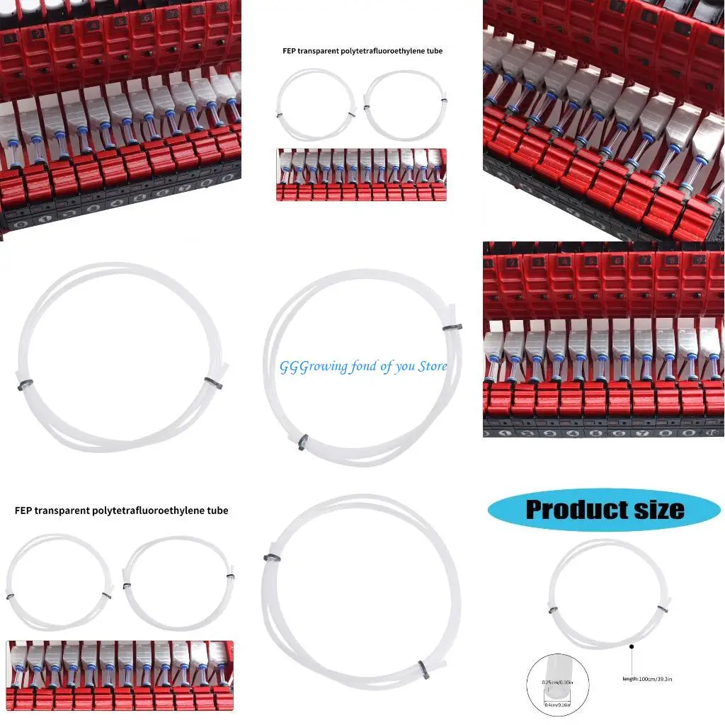 

H9EB High Temperatures Resistant FEP Tube for Precise 3D Printing Filament Guide